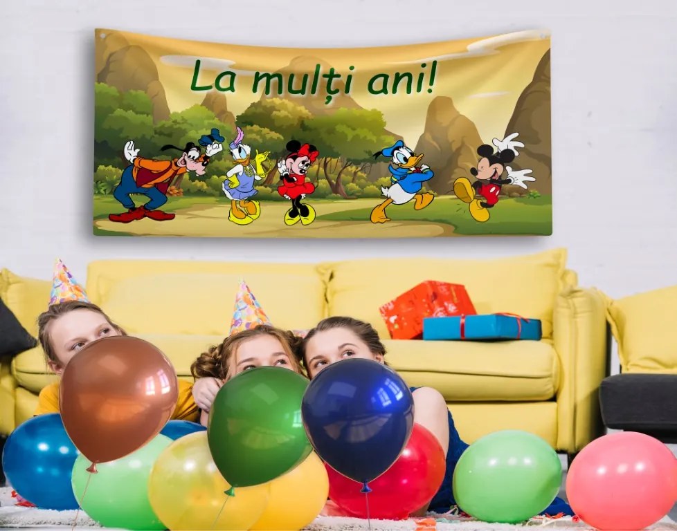 Pancarta decorativa - Petrecere copii model 4