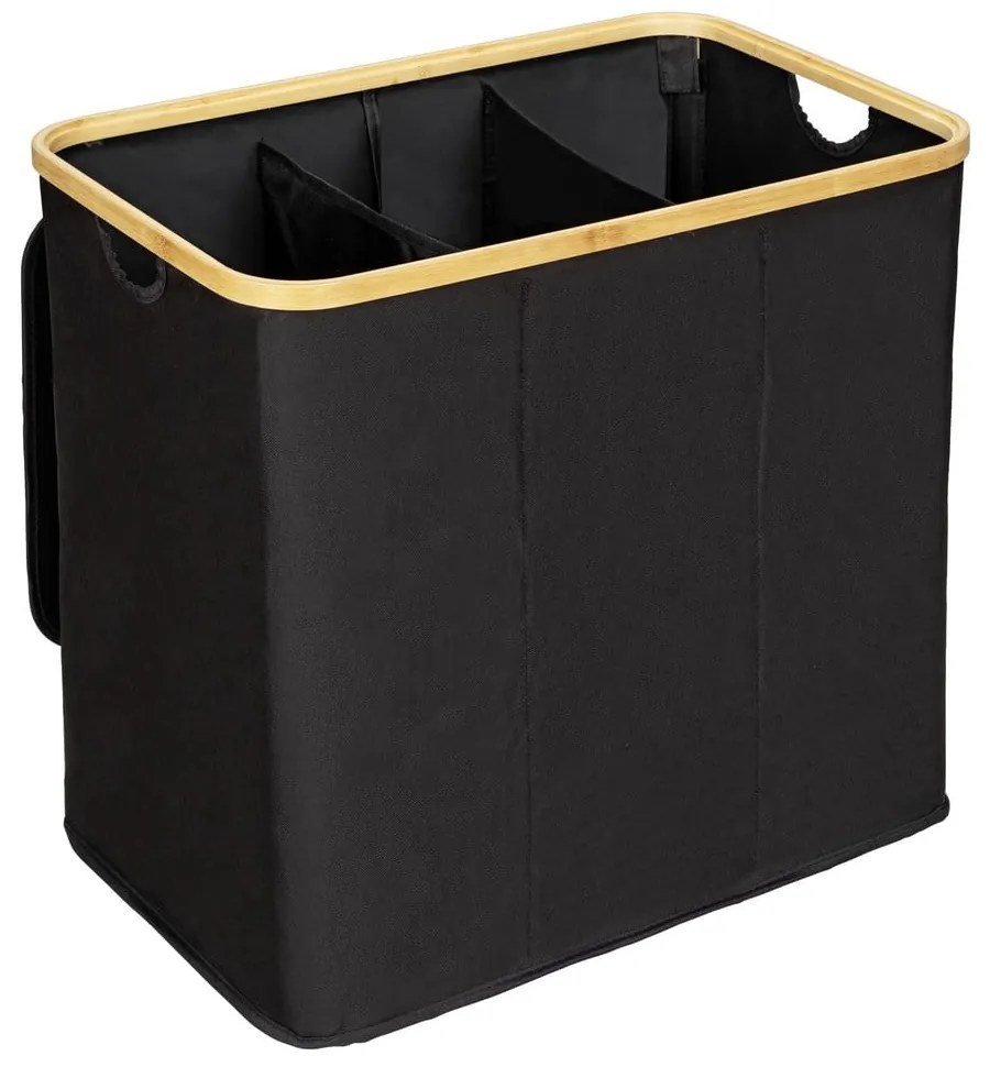 Coș de rufe din material textil 105 l Trio Ecori – Wenko