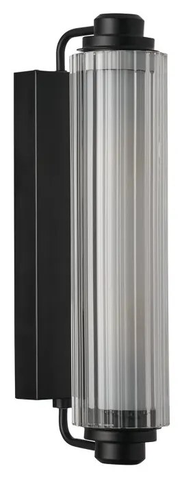 Aplica baie IP44 design elegant art-deco Nimal black