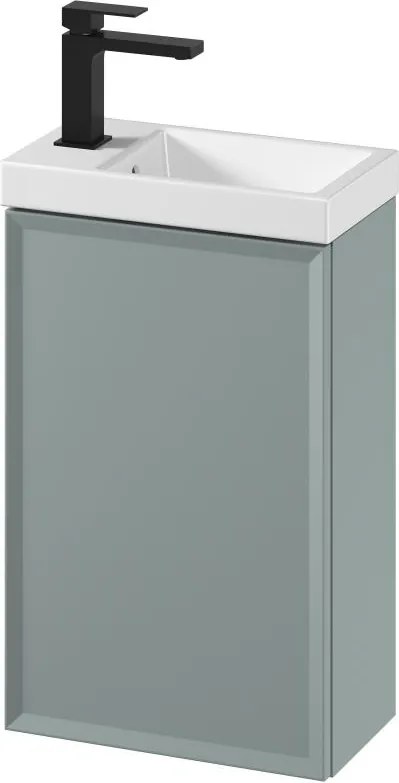 Cersanit S801-570 - Dulap suspendat de baie cu lavoar MILLE, 40 x 22 cm, mentă