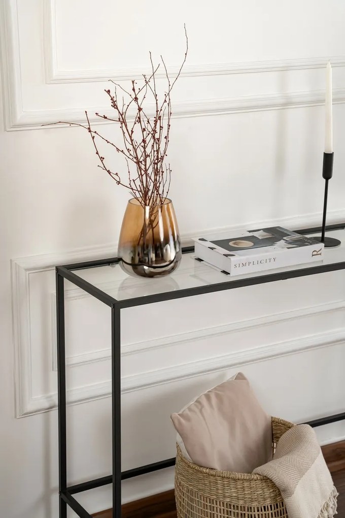 Tabelul decorativ Canvas negru
