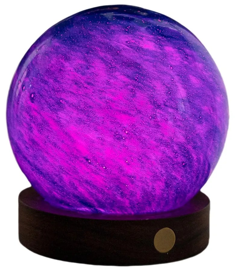 Decorațiune luminoasă în culoare naturală închisă cu USB ø 8 cm Galaxy Breeze – Gingko