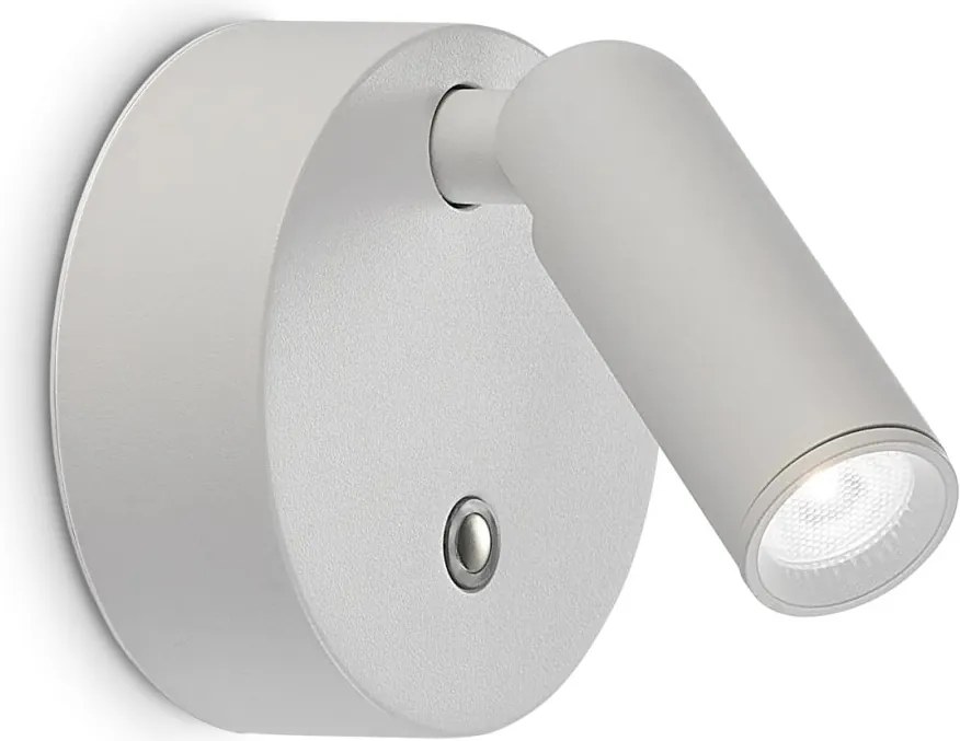 Aplica cu spot LED BEAN AP ROUND RECHARGEABLE BIANCO