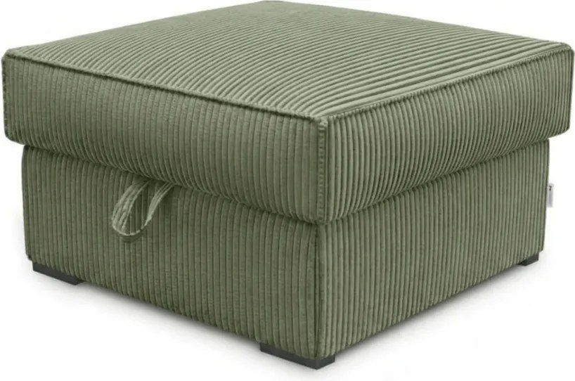 Taburet SMART COSARO cu spatiu de depozitare 65x65 cm, mentaț.