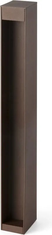 Stalp LED iluminat exterior IP65 CERLER H-60cm maro rustic