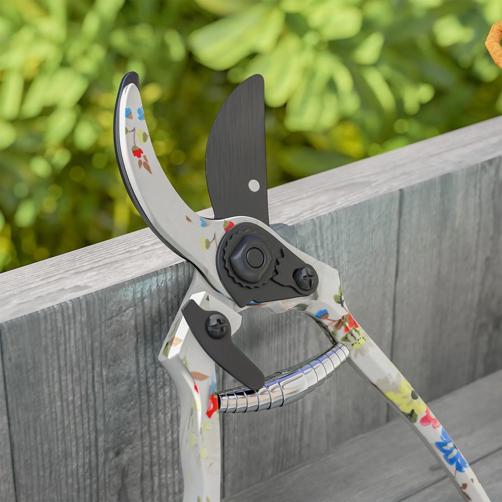 Outsunny Set de unelte de grădinărit 3 piese din aluminiu cu foarfecă, lopată de grădină, greblă manuală, ideal pentru tăiere | Aosom Romania