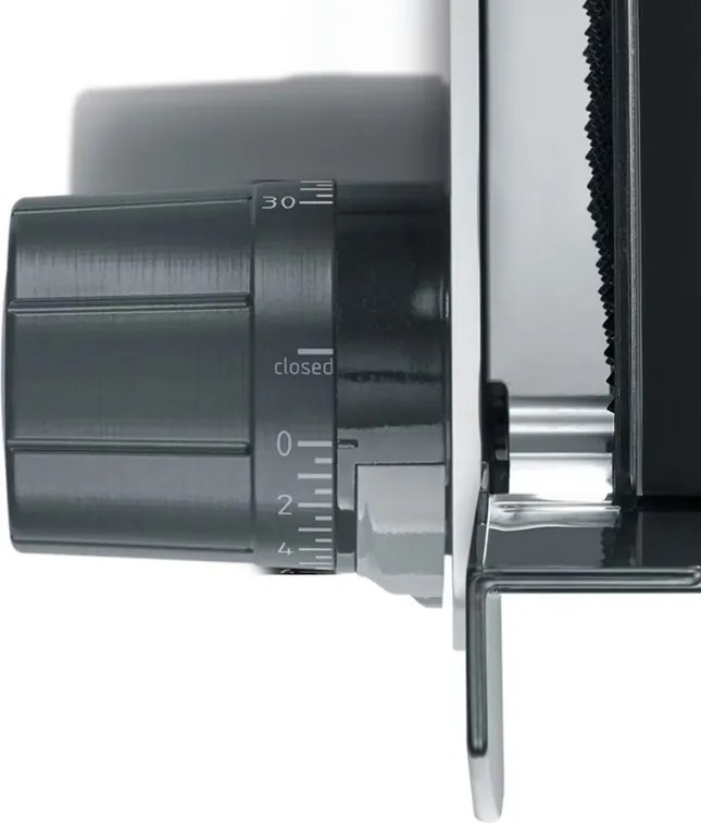 Masina de feliat mezeluri si alte alimente Graef SKS500, 170 W, Lama de 170 mm, Otel inoxidabil, Mecanisme de protectie, Argintiu