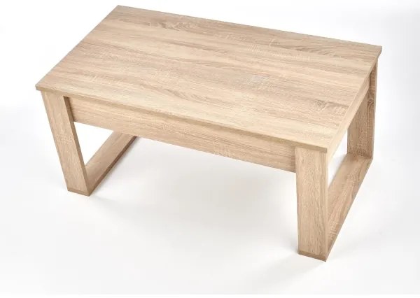 Măsuță de cafea NEA 52x110 cm bej/stejar sonoma