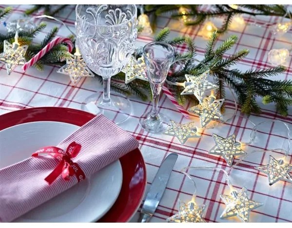 Instalație LED de Crăciun LILLAN LED/3xAA 2,1m alb cald Markslöjd 703173