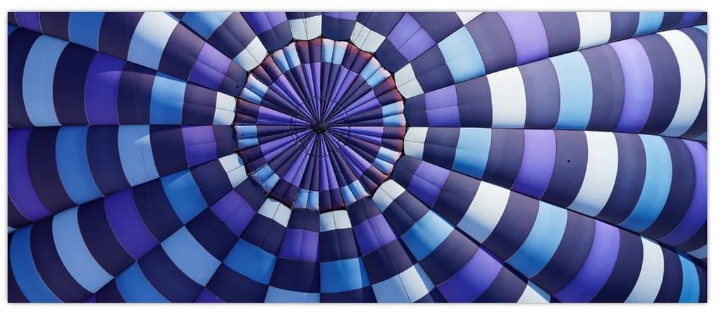 Tablou cu structura balonului zburător (120x50 cm)