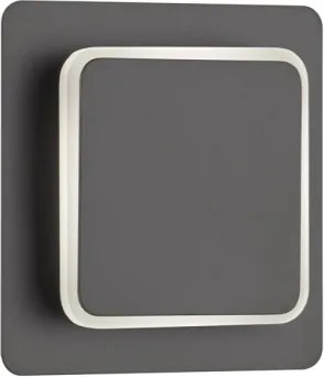 Aplică LED SUTTER LED/4,5W/230V 3000K neagră Wofi 4785.01.10.9000