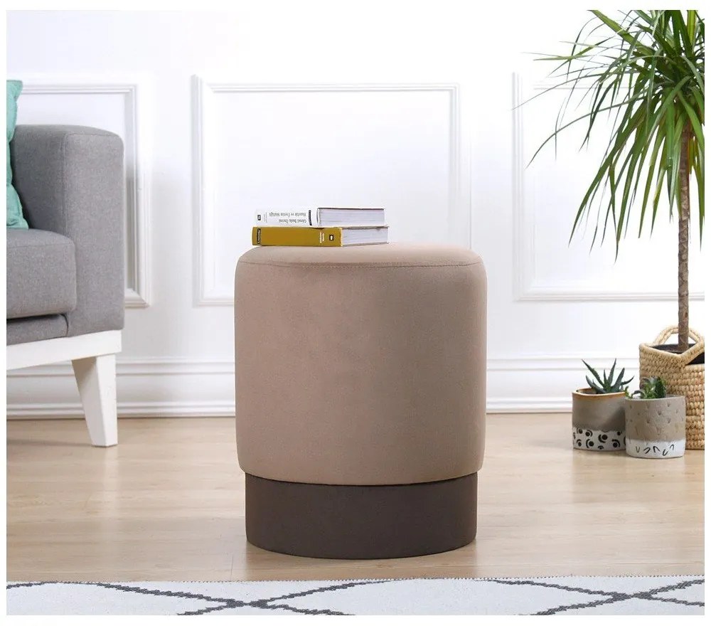 Taburet maro deschis Ropp – Artie