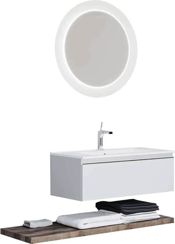 Set lemn masiv Mobilier Baie Suspendat Dario