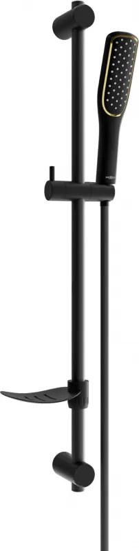 Mexen DF49 set de duș glisant, negru - 785494582-75