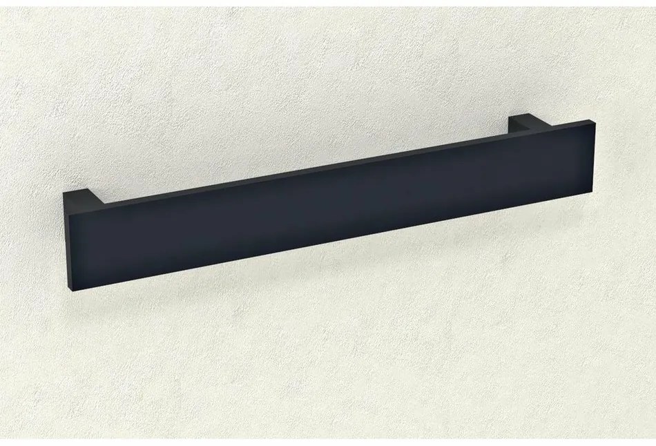 SAPHO PX051 Suport pentru prosoape, 45 x 6 cm,negru mat