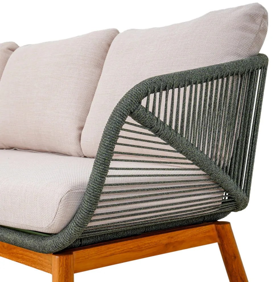 Set de colț de grădină AURO v4 cu 2 fotolii