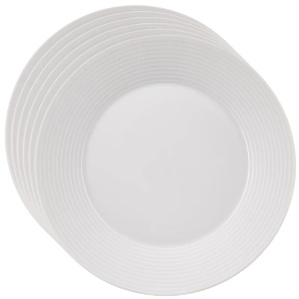 Set de farfurii de desert din porțelan Orion Mona line 6 buc, 19 cm