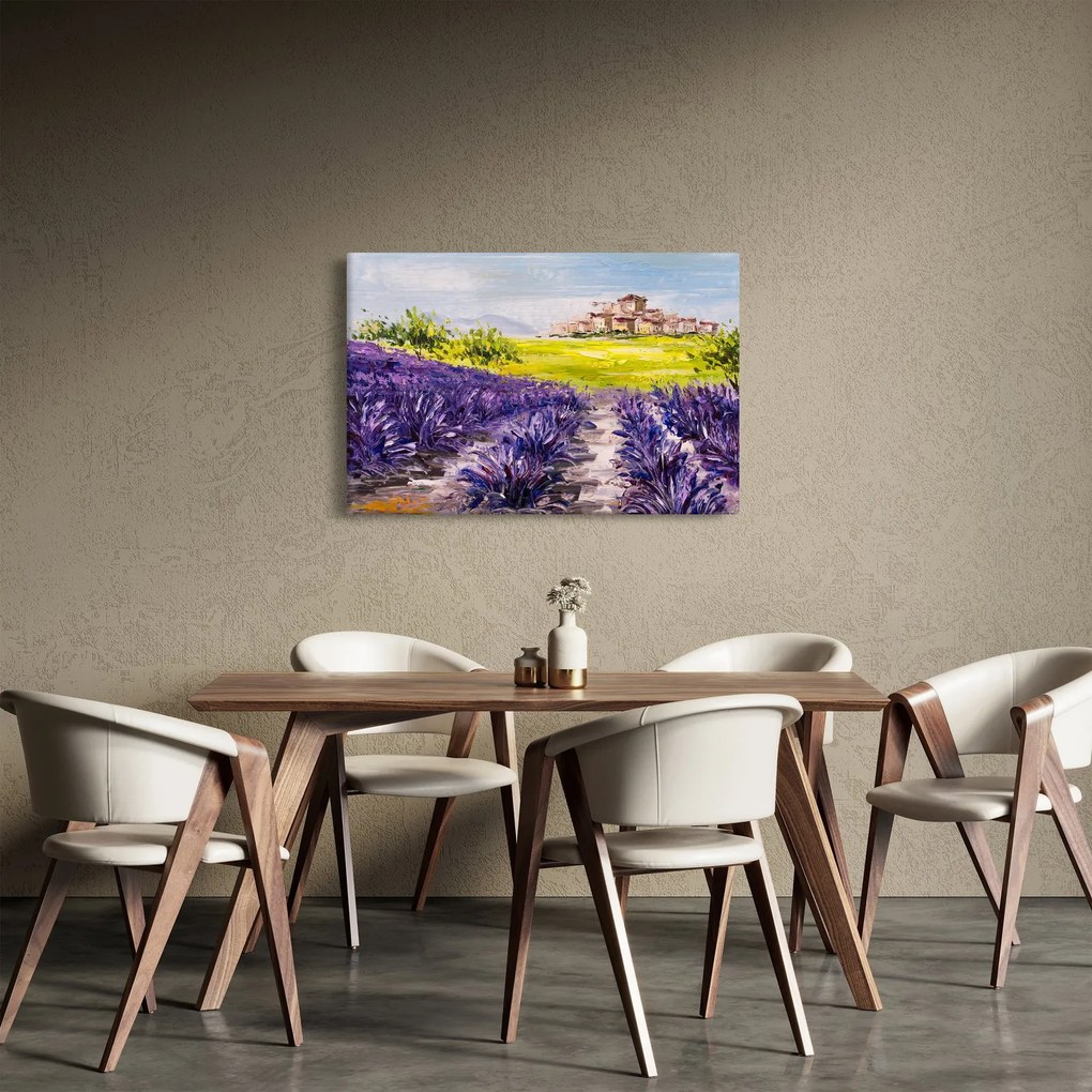 Tablou - Provence, Franța, pictură în ulei (90x60 cm)