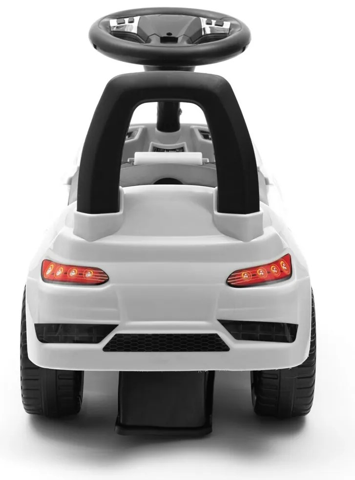 Mașinuță Baby Mix pentru copii cu sunet Racer,alb