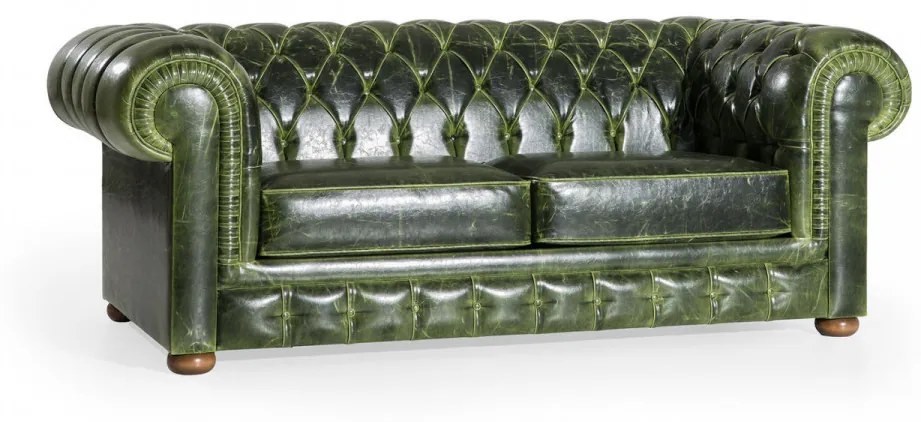 Canapea cu 2 Locuri Cupon, Verde