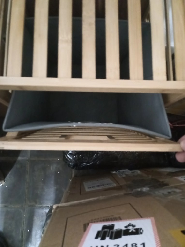 OFERTA Cos de rufe din bambus gri SOBIKON Clasa II.