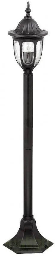 Stalp exterior H-102cm, IP43, negru Milano 8345 RX
