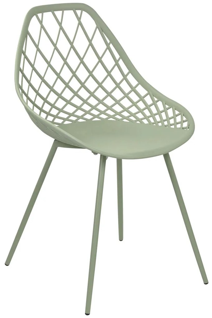 Set 2 buc scaune de sufragerie Canza (verde). 1080357