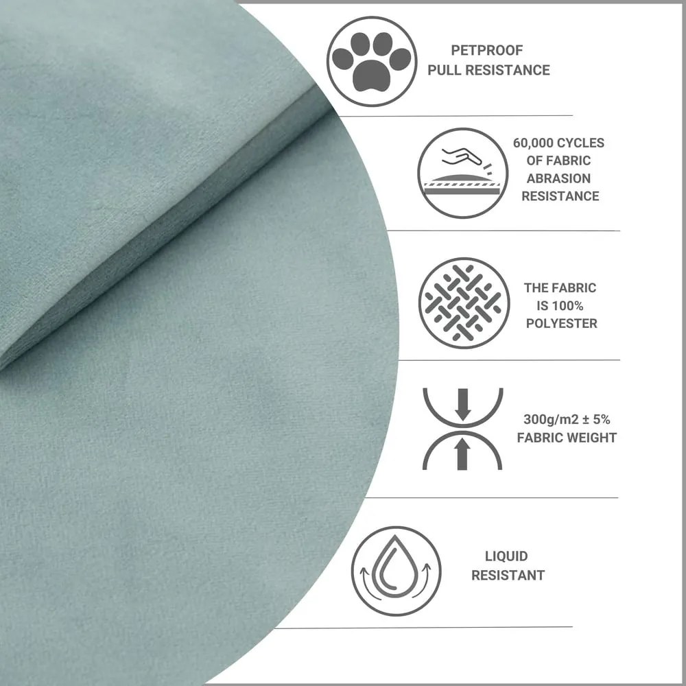 Pat matrimonial verde mentă tapițat cu spațiu de depozitare cu somieră 160x200 cm Noto – Maison de Rêve