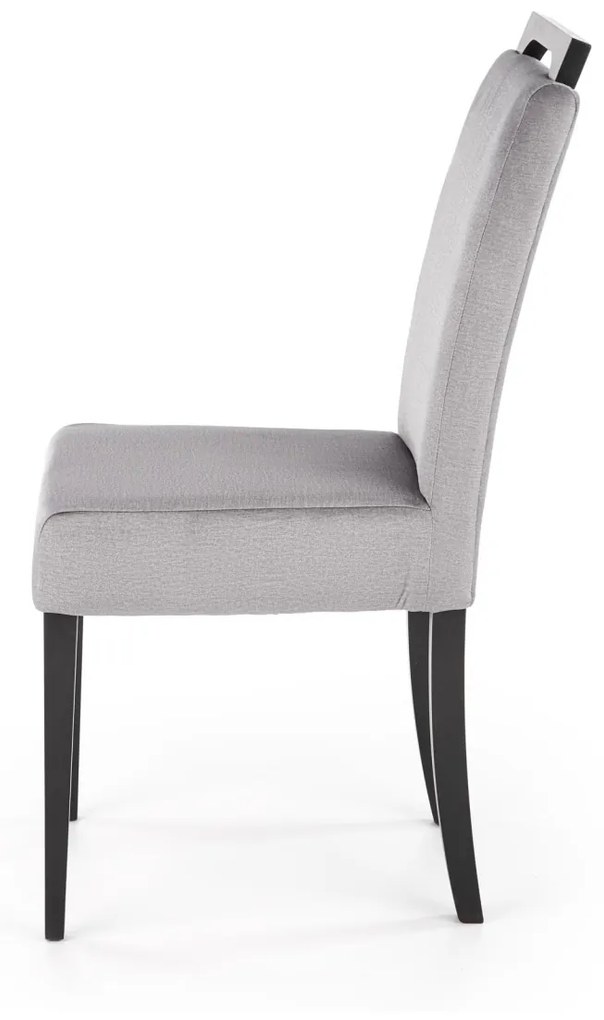 Scaun Clarion 2 velvet gri/negru Monolith 85