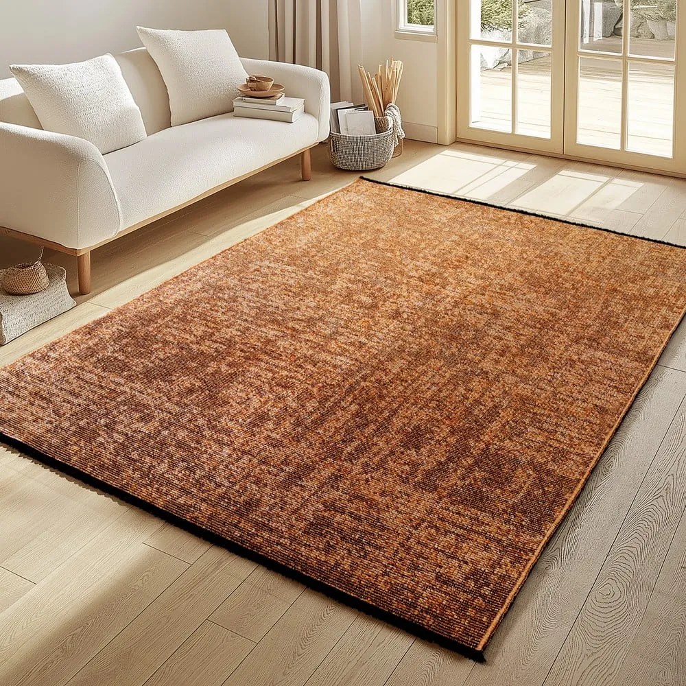 Covor teracotă lavabil 140x200 cm Space 1900 – Ayyildiz Carpets