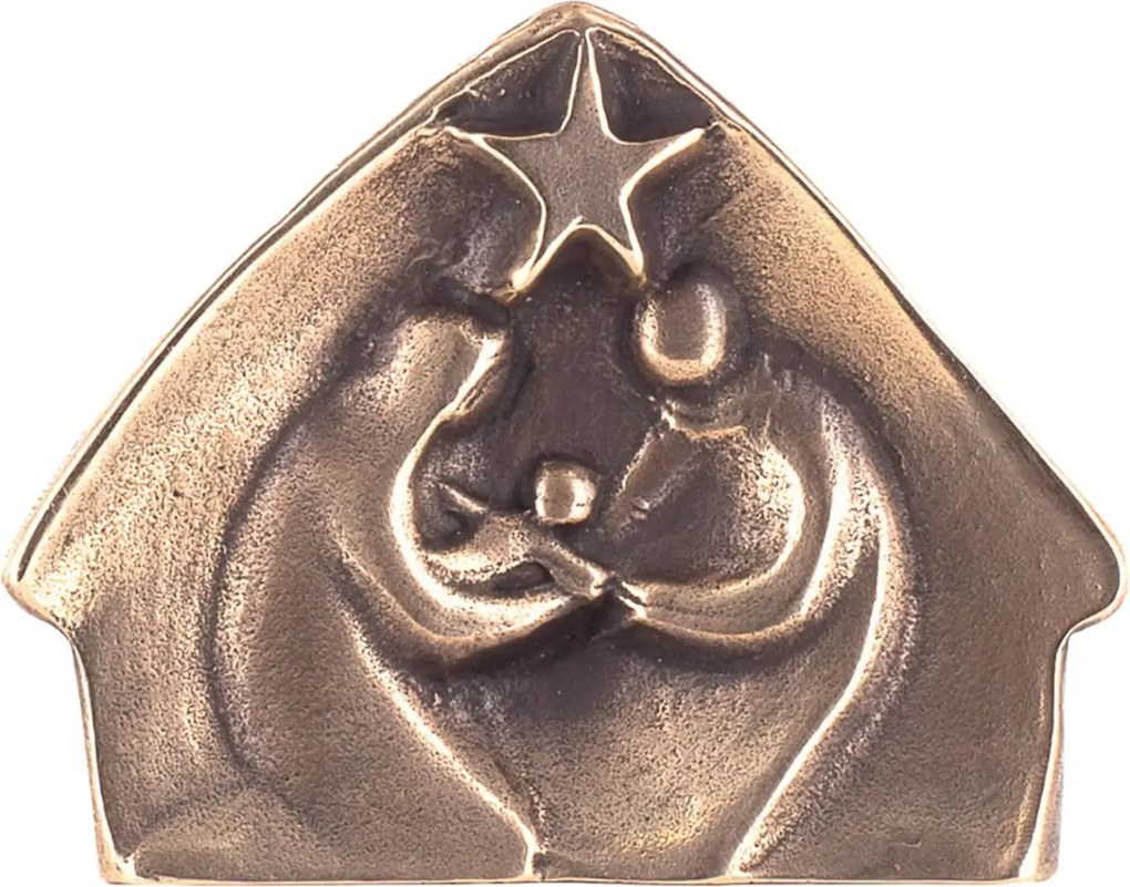 Relief bronz "Nasterea Domnului"