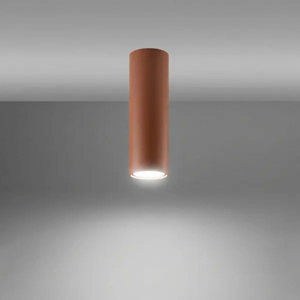 Sollux SL.2074 - Lampă spot LAGOS 1xGU10/10W/230V maro