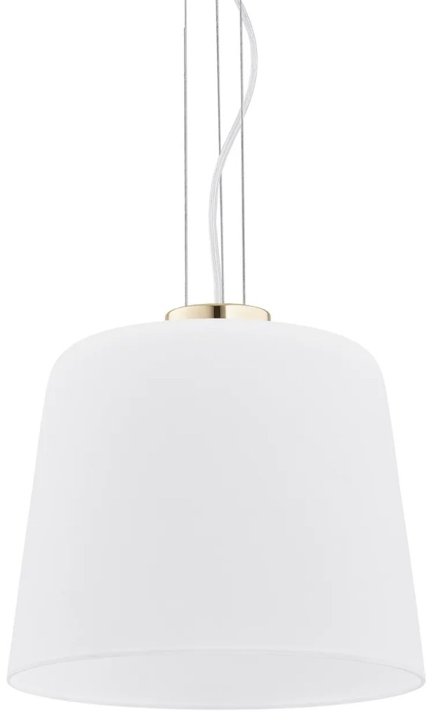 Lustra/Pendul design decorativ BERKLEY alb