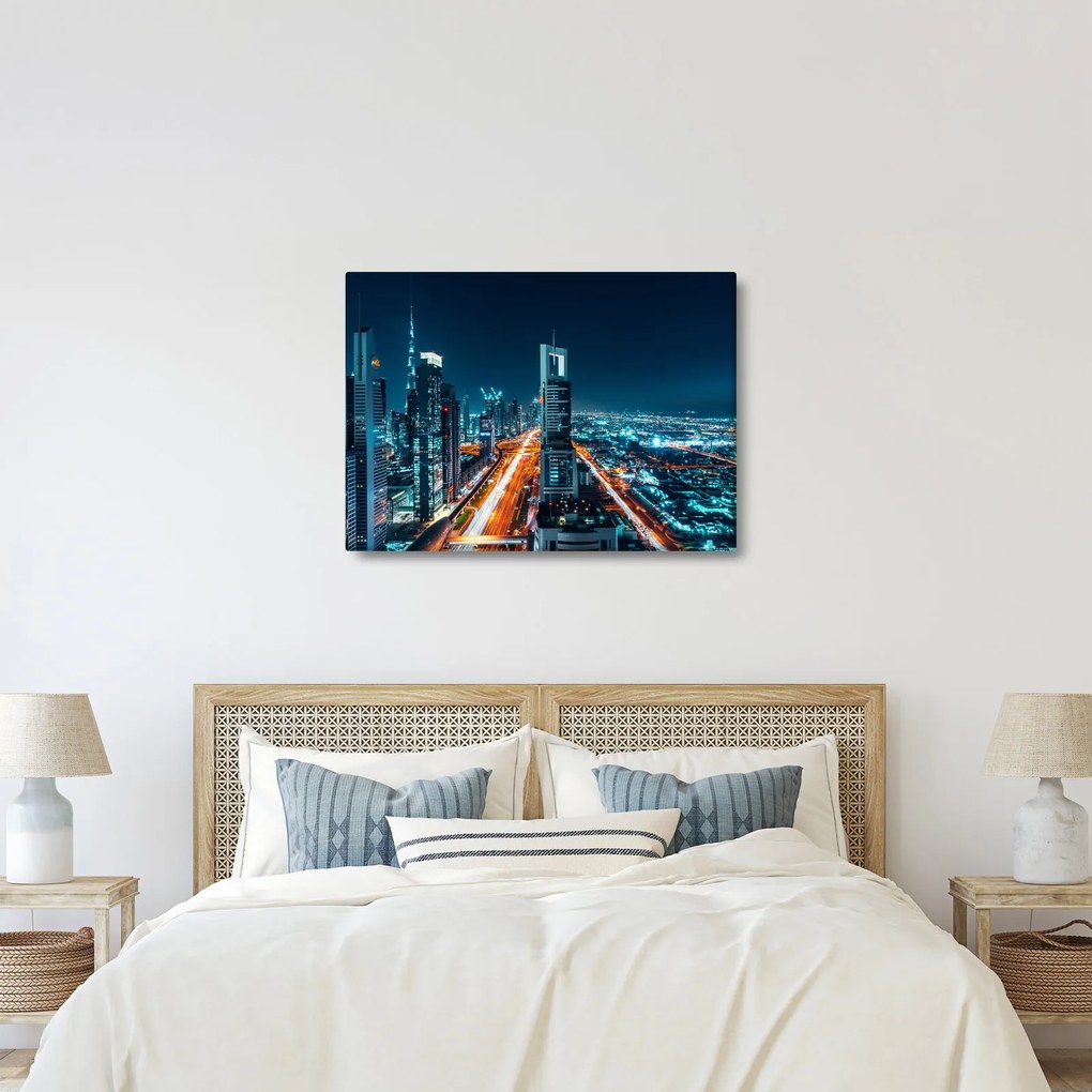 Tablou - Noaptea la Dubai (70x50 cm)