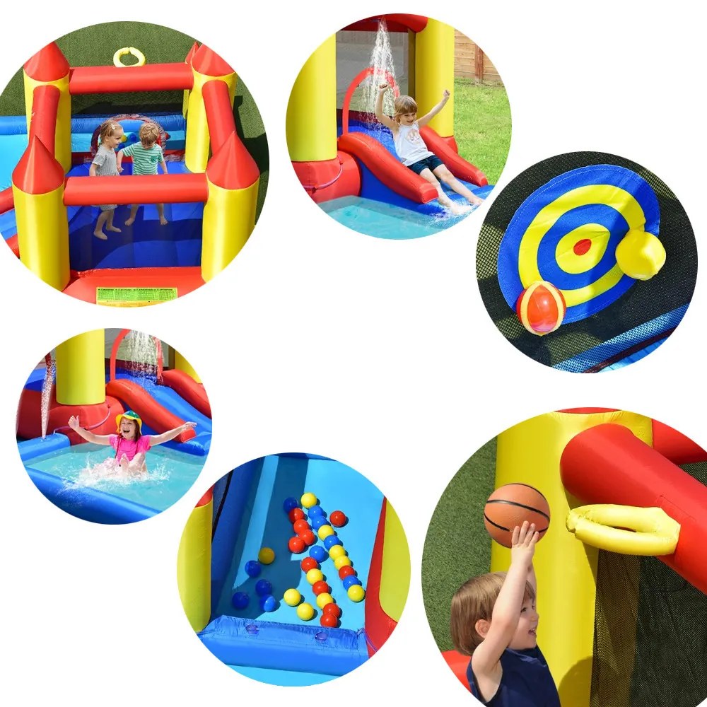 Parc Acvatic Inflabil în Formă de Castel