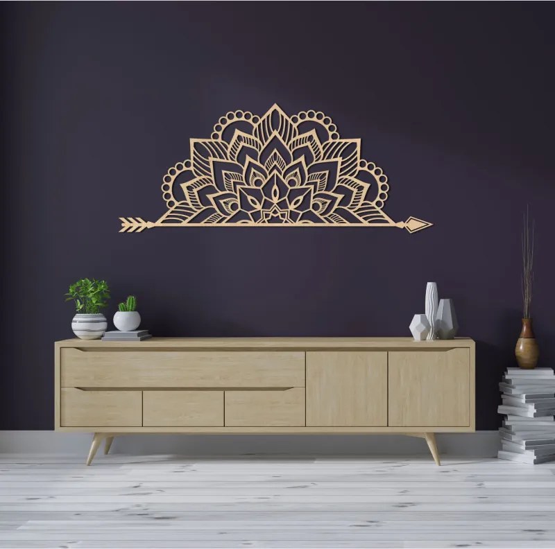 SENTOP | Mandala pe perete din lemn | ARONV