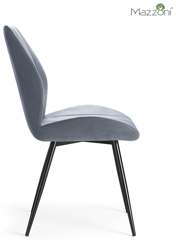 Vitrina (dulap de sticlă) SIMPLE KWD1SZ2 BETON / ALB LUCIOS