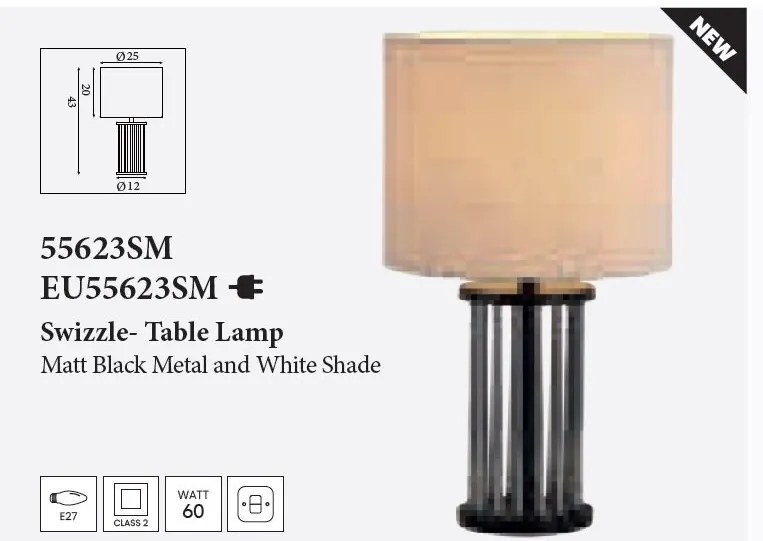 Veioza/Lampa de masa decorativa Swizzle