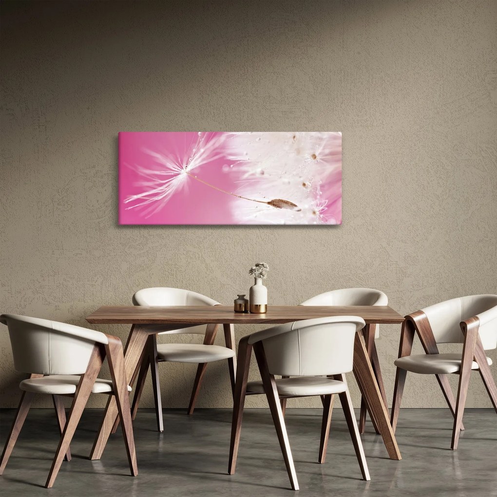Tablou - Floare macro (120x50 cm)