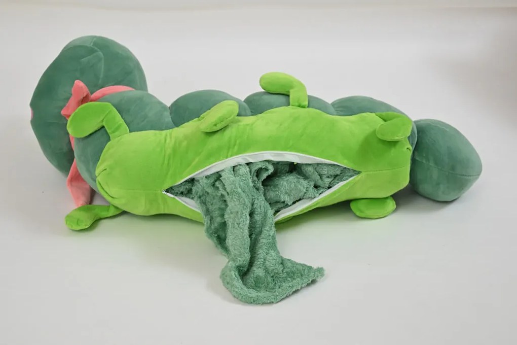 OMIDA de plus cu paturica cocolino in interior, verde