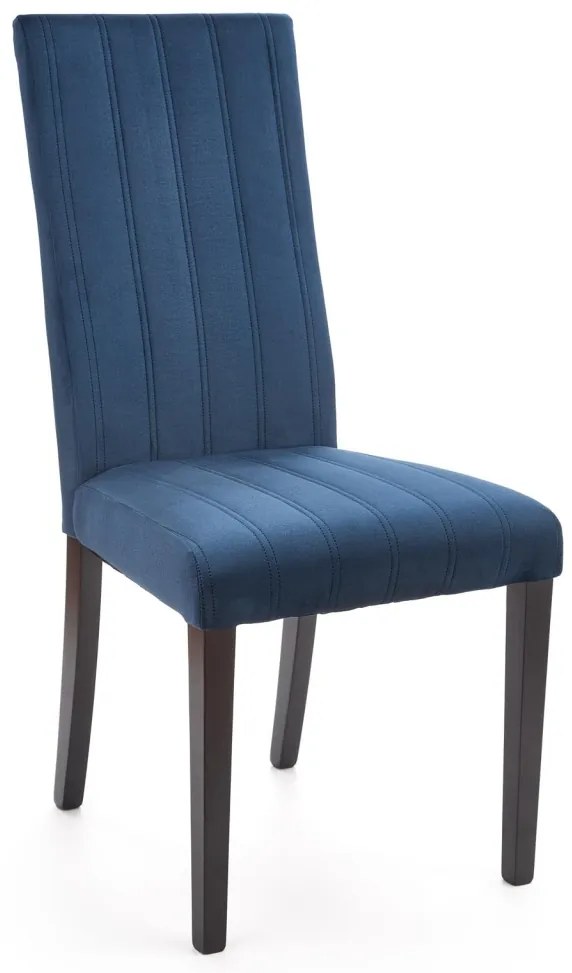 Scaun Diego 2 velvet albastru