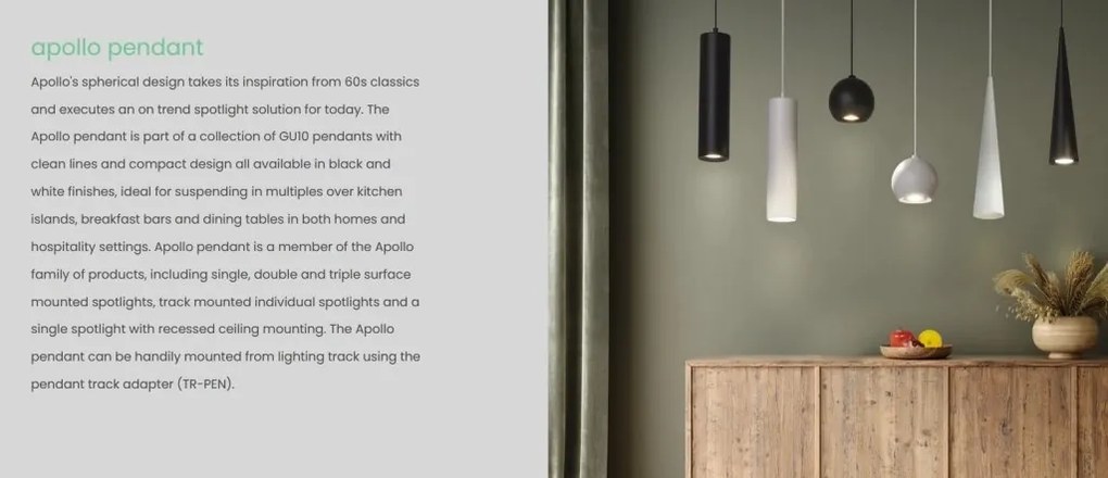 Pendul design modern Apollo