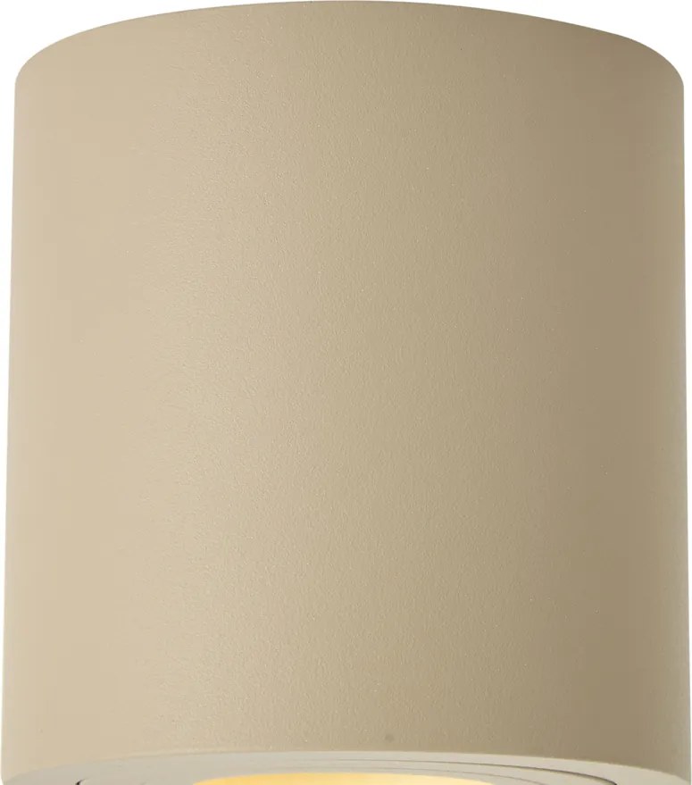 Spot de tavan modern Taupe GU10 50mm IP44 - Capa