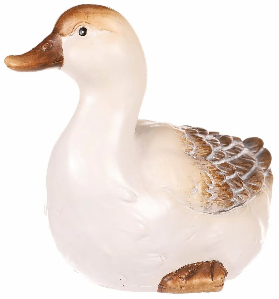 Decorațiune de grădină Rață, 17 x 10 x 17 cm,ceramică