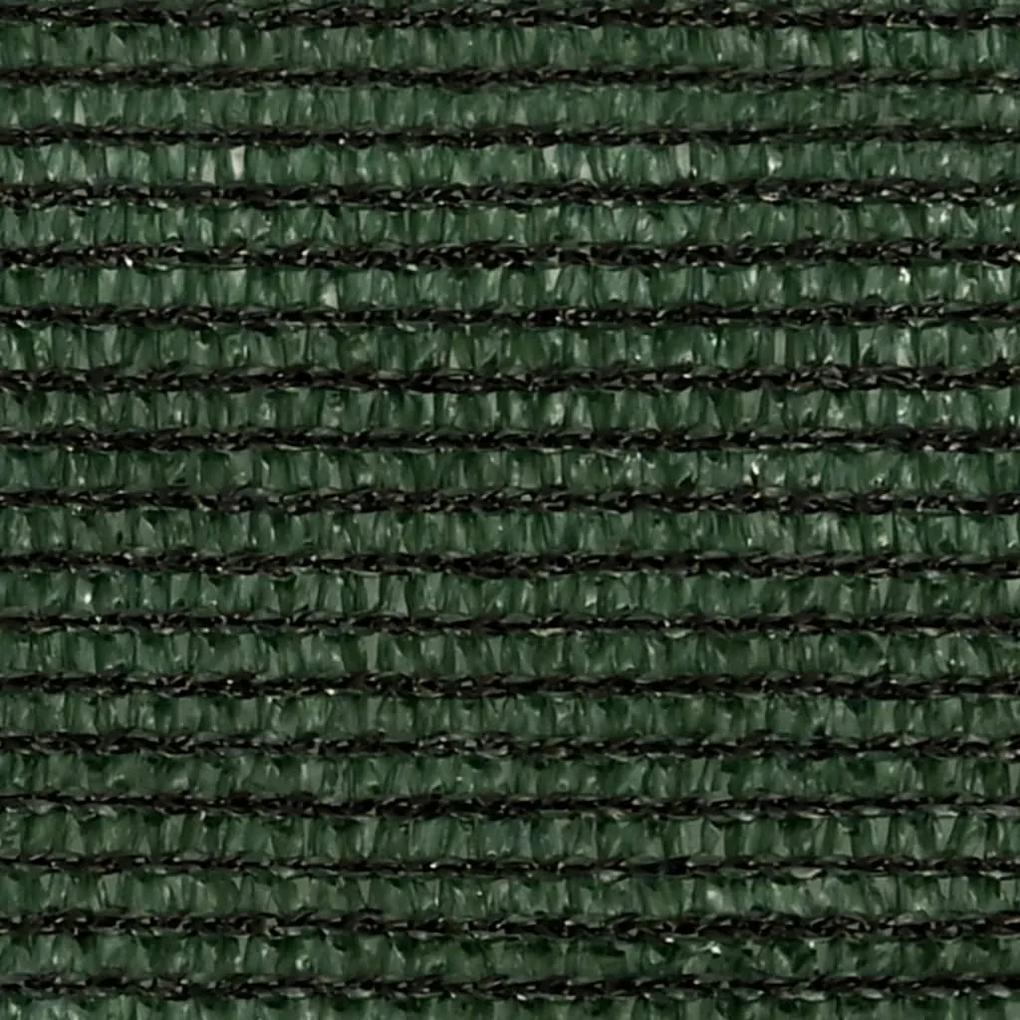 Parasolar, verde inchis, 3x4 m, HDPE, 160 g m   Morkegronn, 3 x 4 m