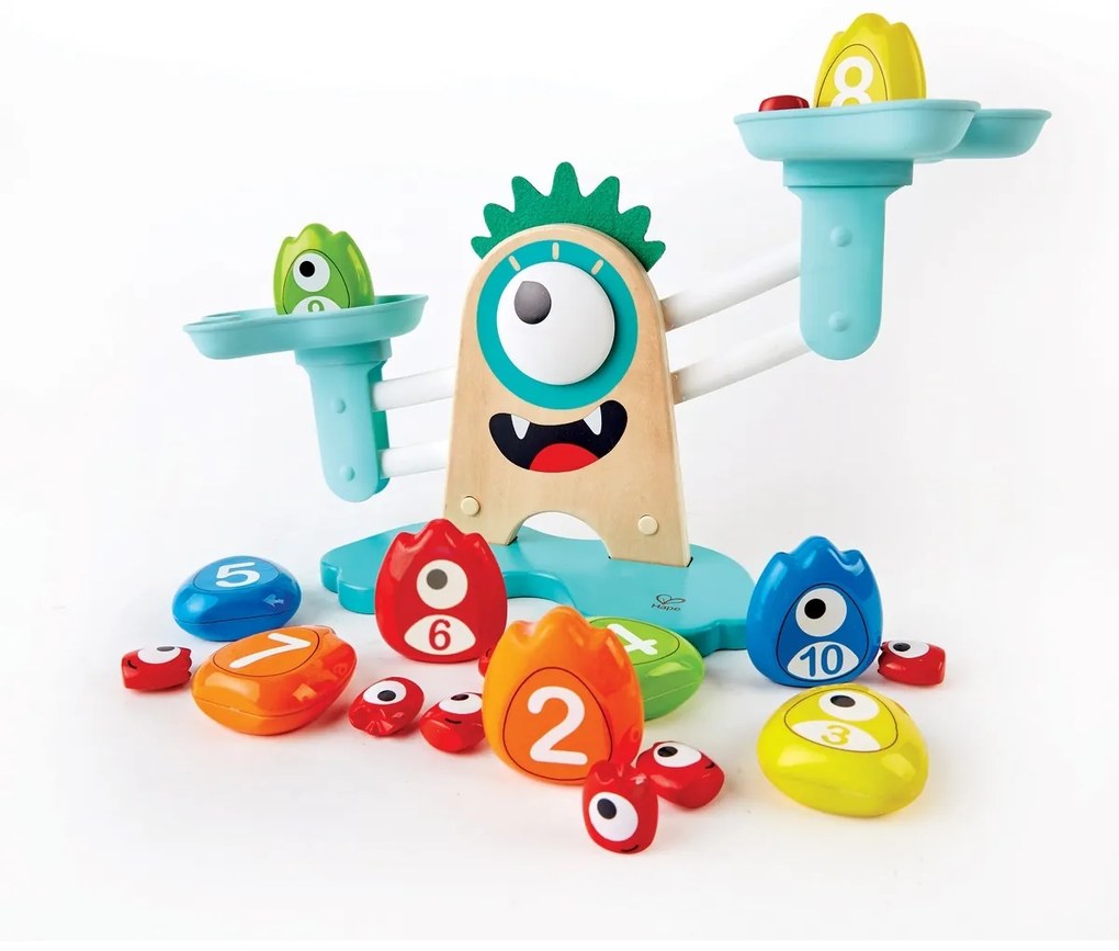 Cântar Hape, cu monstru, 38 cm