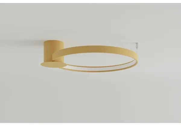 Thoro TH.222 - Plafonieră LED RIO LED/21W/230V CRI98 3000K Ø 55 cm auriu