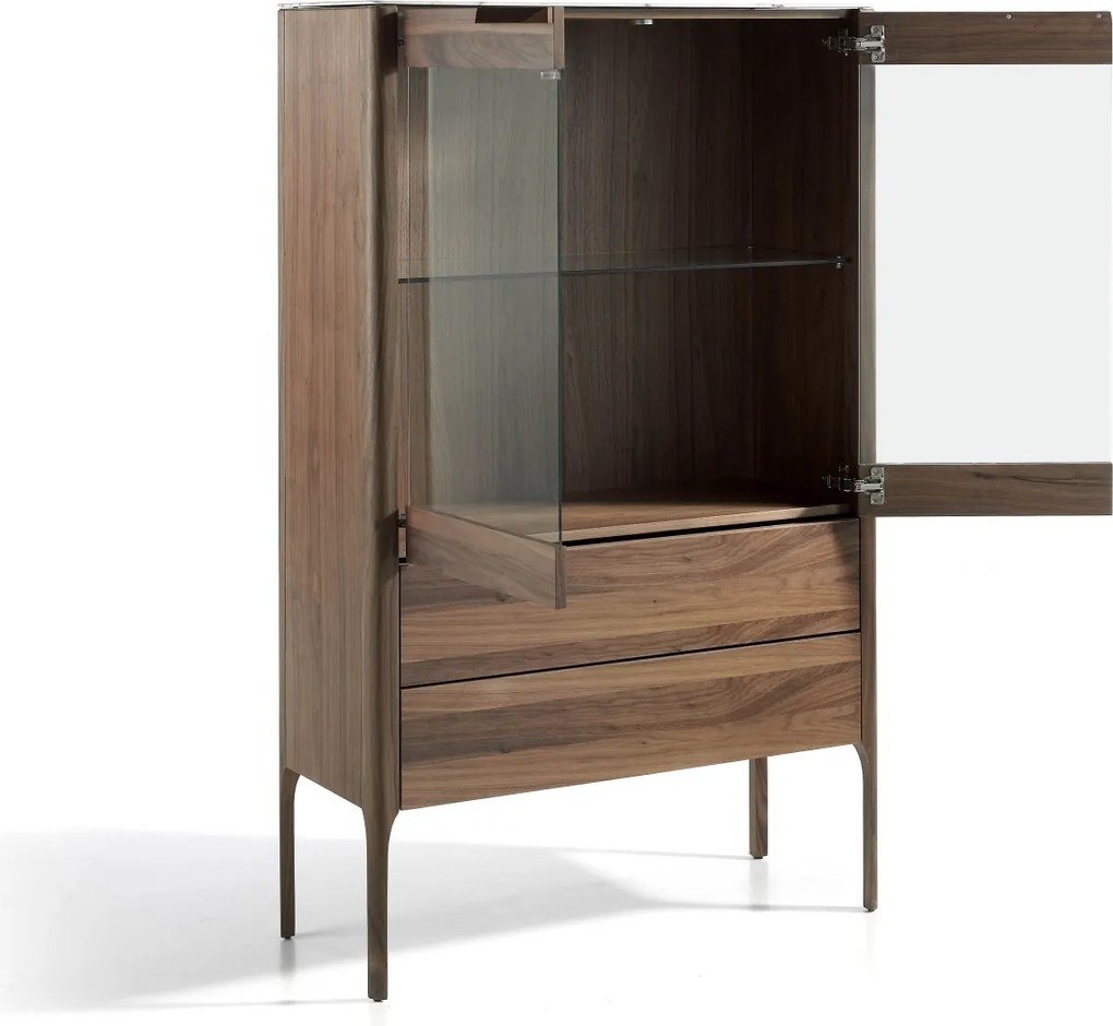 Vitrina cu doua sertare, design elegant Glayds AC-CP1806-F