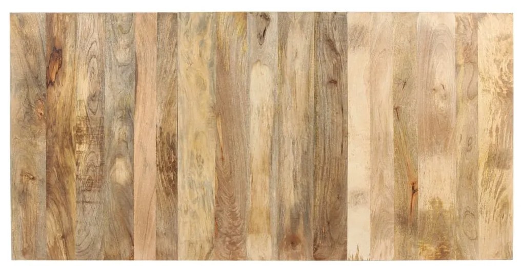 Masa de bucatarie, 180x90x76 cm, lemn masiv de mango 1, Maro deschis