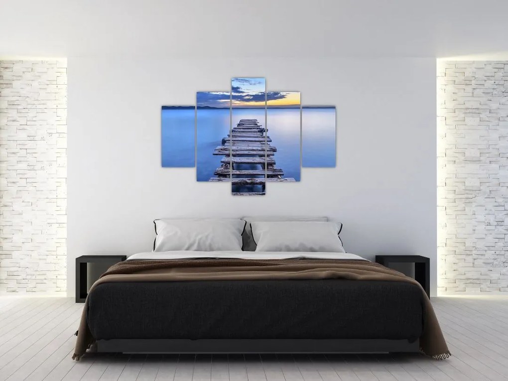 Tablou - Ponton, Zadar, Croația (150x105 cm)